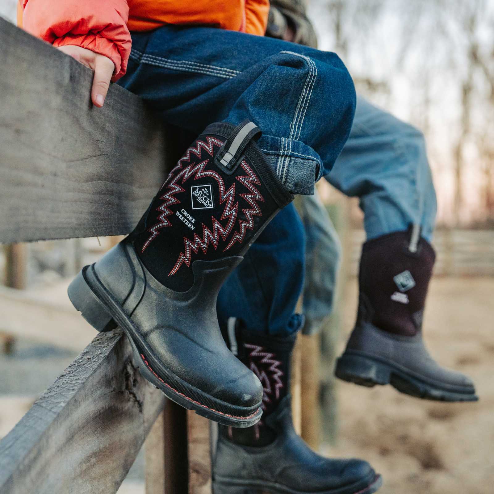 Little Kids' Chore Western Boot - Image 7